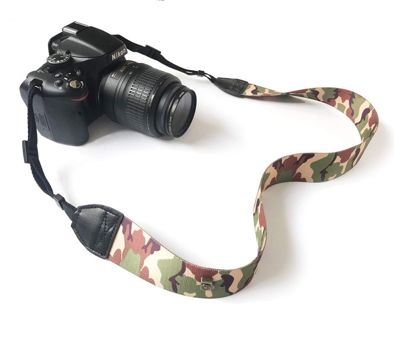 Alled Camera Strap Neck, Adjustable Vintage Soft Camera Straps Shoulder Belt for Women/Men,Camera Strap for Nikon/Canon/Sony/Olympus/Samsung/Pentax ETC DSLR/SLR - Image 3
